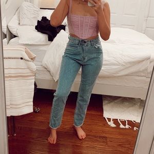 Light wash Blue skinny jeans